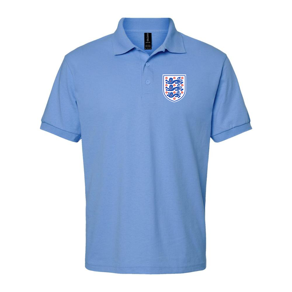 Men's England National Football Team Dry Blend Polo