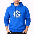 Men's Schalke 04 FC Pullover Hoodie
