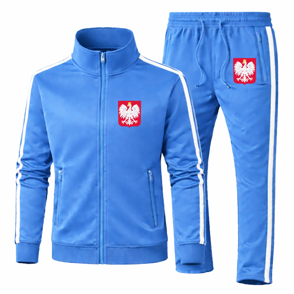 Men's Poland National Soccer Team Dri-Fit TrackSuit