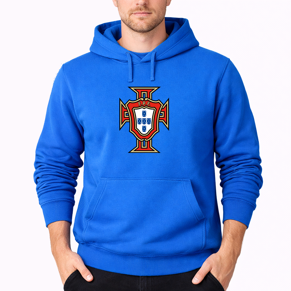 Men's Portugal National Soccer Team Pullover Hoodie