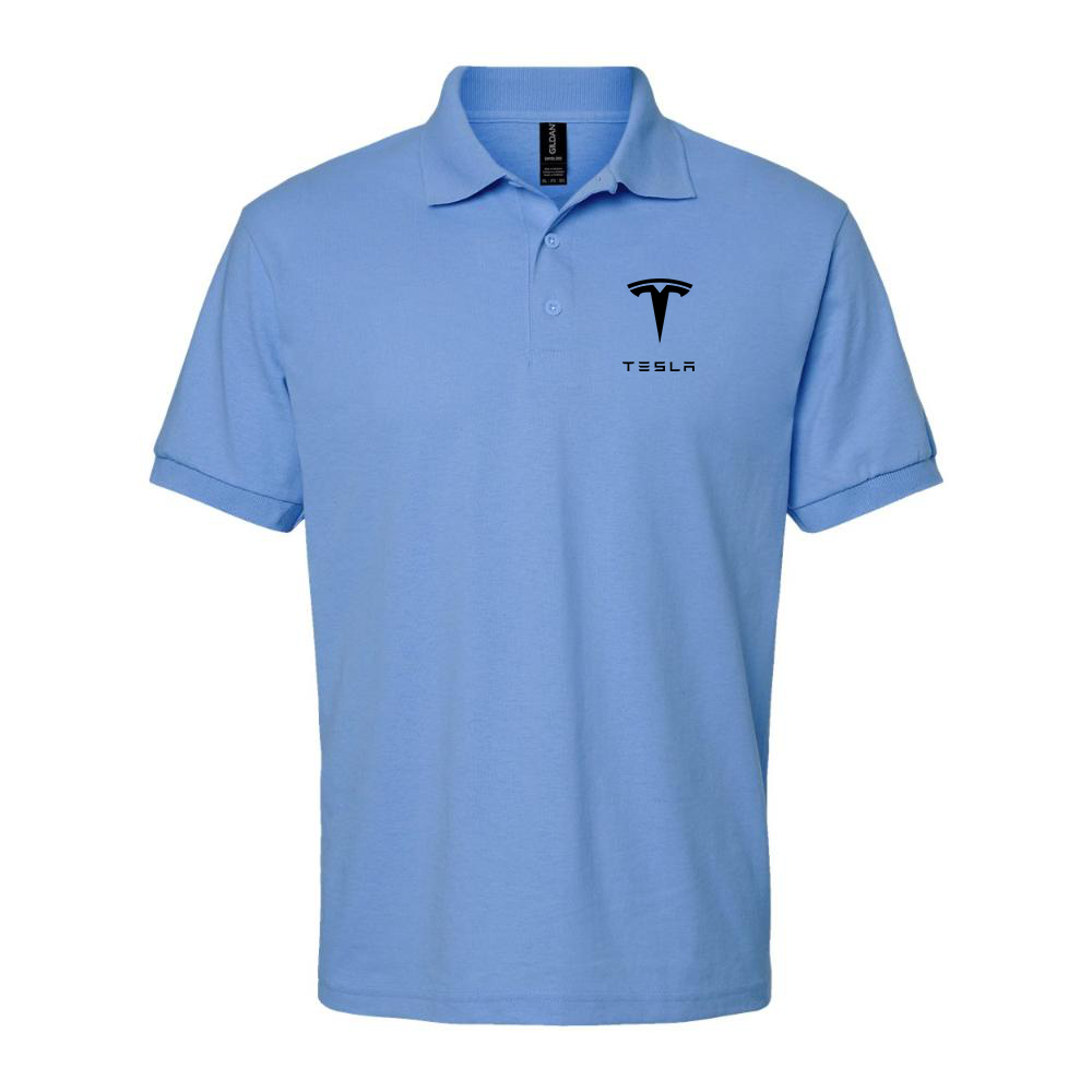 Men’s Tesla Motorsports Car Dry Blend Polo