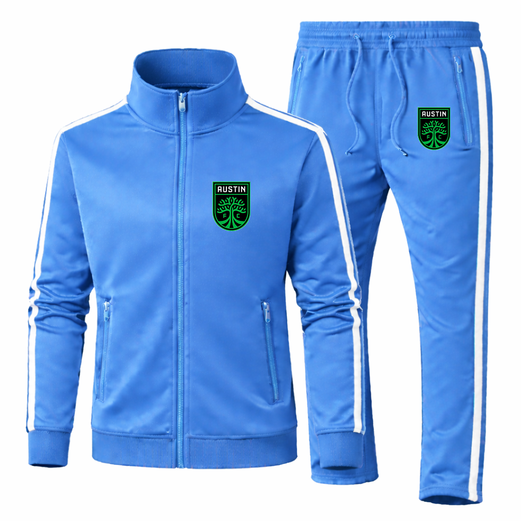 Men's Austin FC Logo Dri-Fit TrackSuit