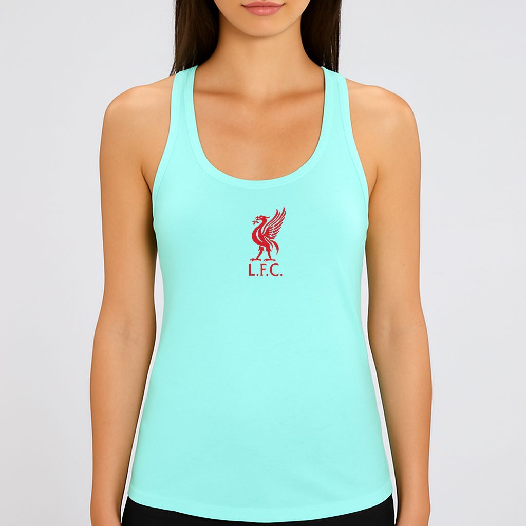 Women's Liverpool L.F.C Soccer Racerback Tank Top