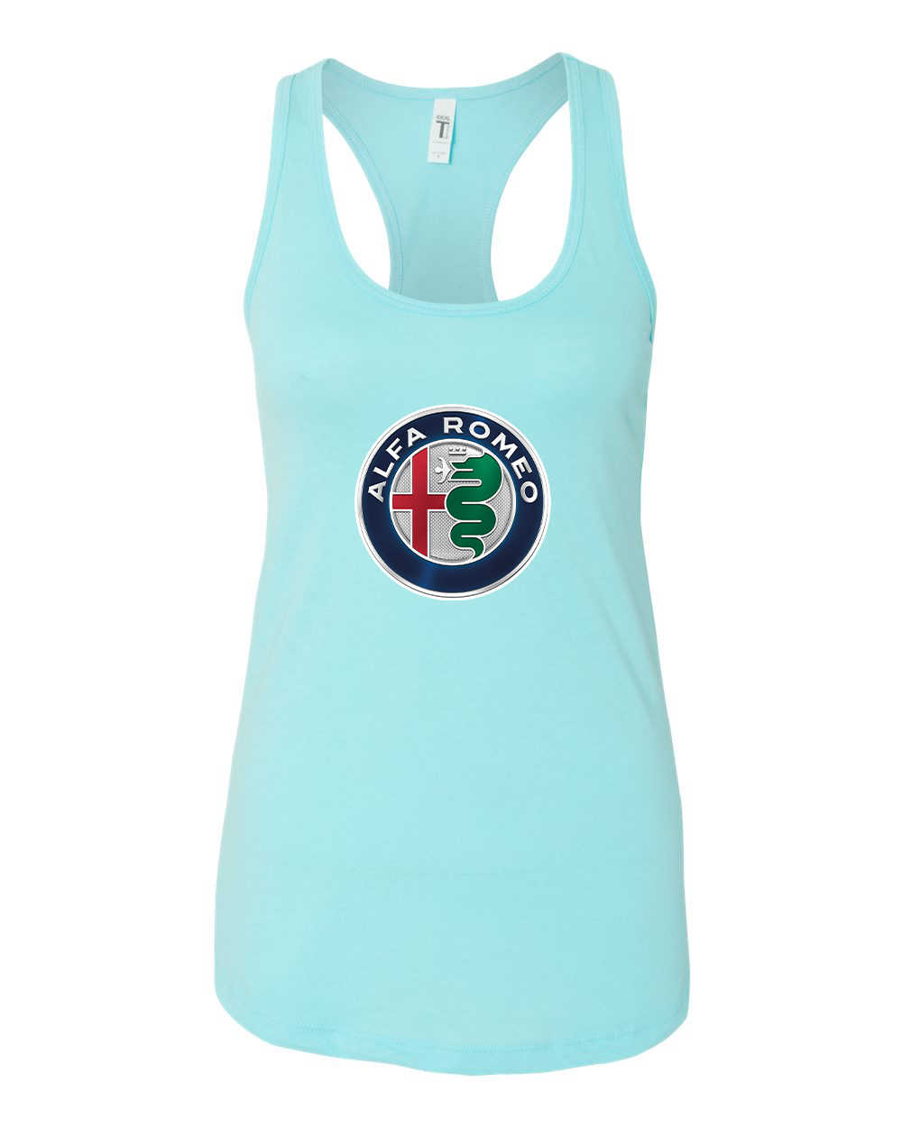 Women's Alfa Romeo Car Racerback Tank Top