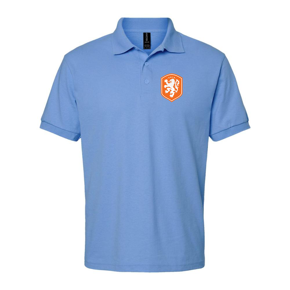 Men's Netherlands National Soccer Team Dry Blend Polo