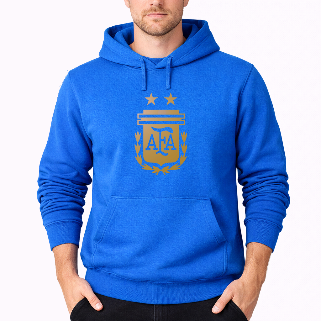 Men's Argentina Soccer Pullover Hoodie