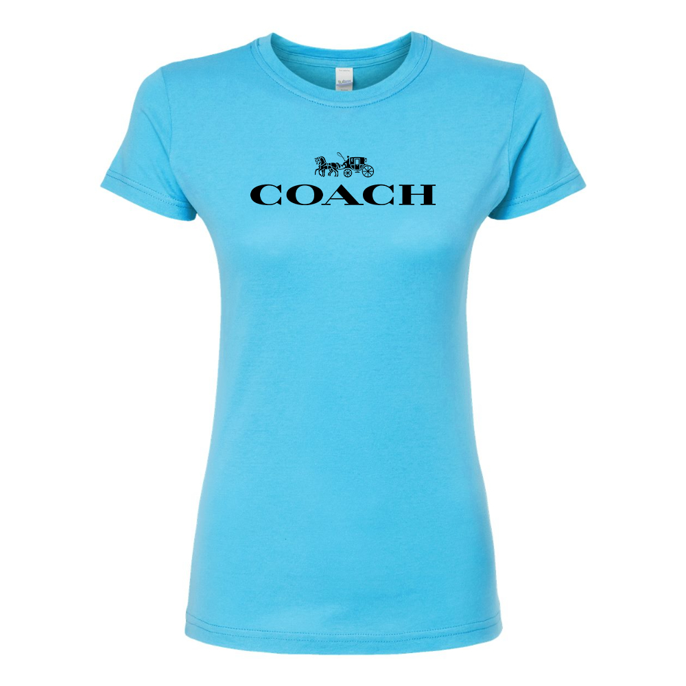 Women's Coach Round Neck T-Shirt