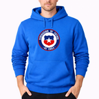 Men's Chile National Soccer Team  Pullover Hoodie