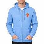Men's AS Monaco FC Zipper Hoodie