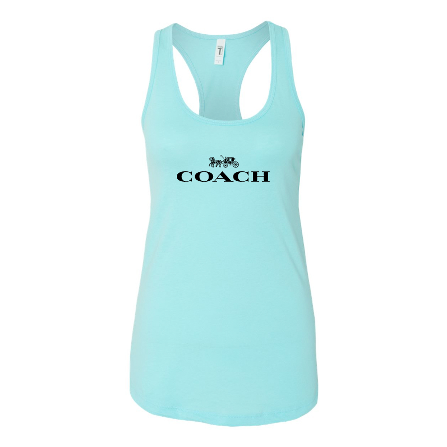 Women's Coach Racerback Tank Top