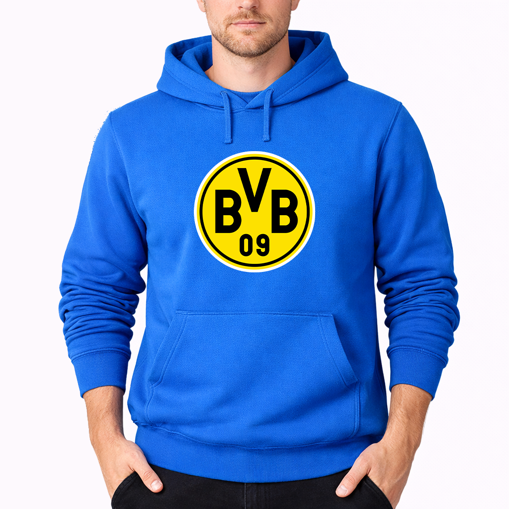 Men's Borussia Dortmund BVB FC Pullover Hoodie