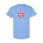 Youth Kids Costa Rica National Soccer Team Cotton T-Shirt