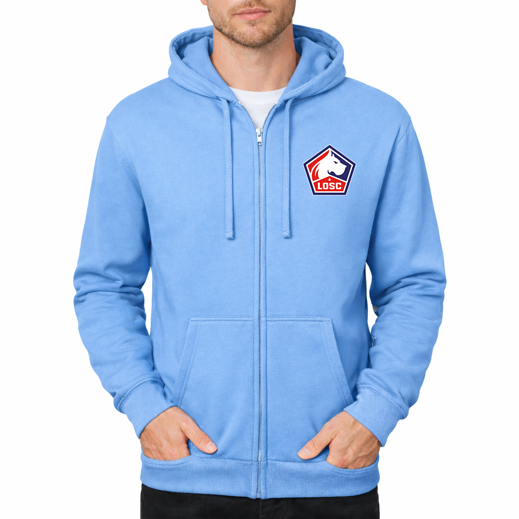 Men's Lille Olympique FC Zipper Hoodie