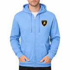 Men’s Lamborghini Car Zipper Hoodie