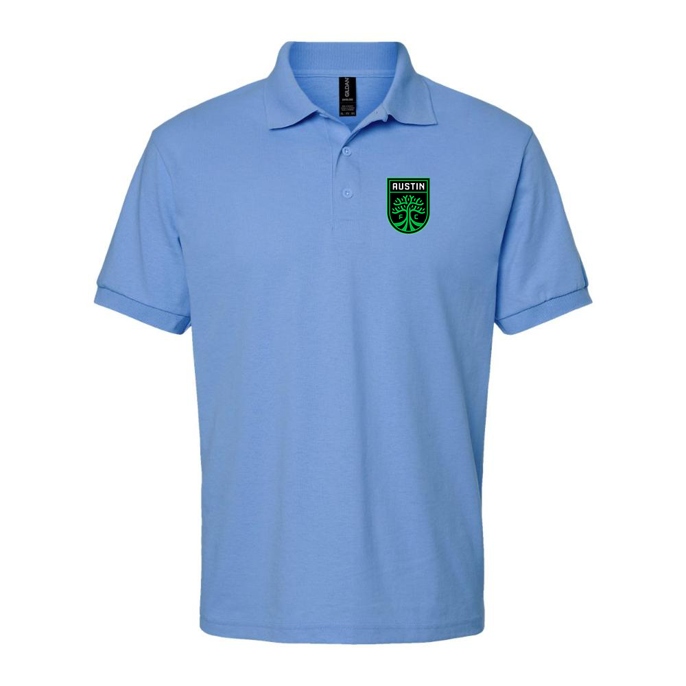 Men's Austin FC Dry Blend Polo