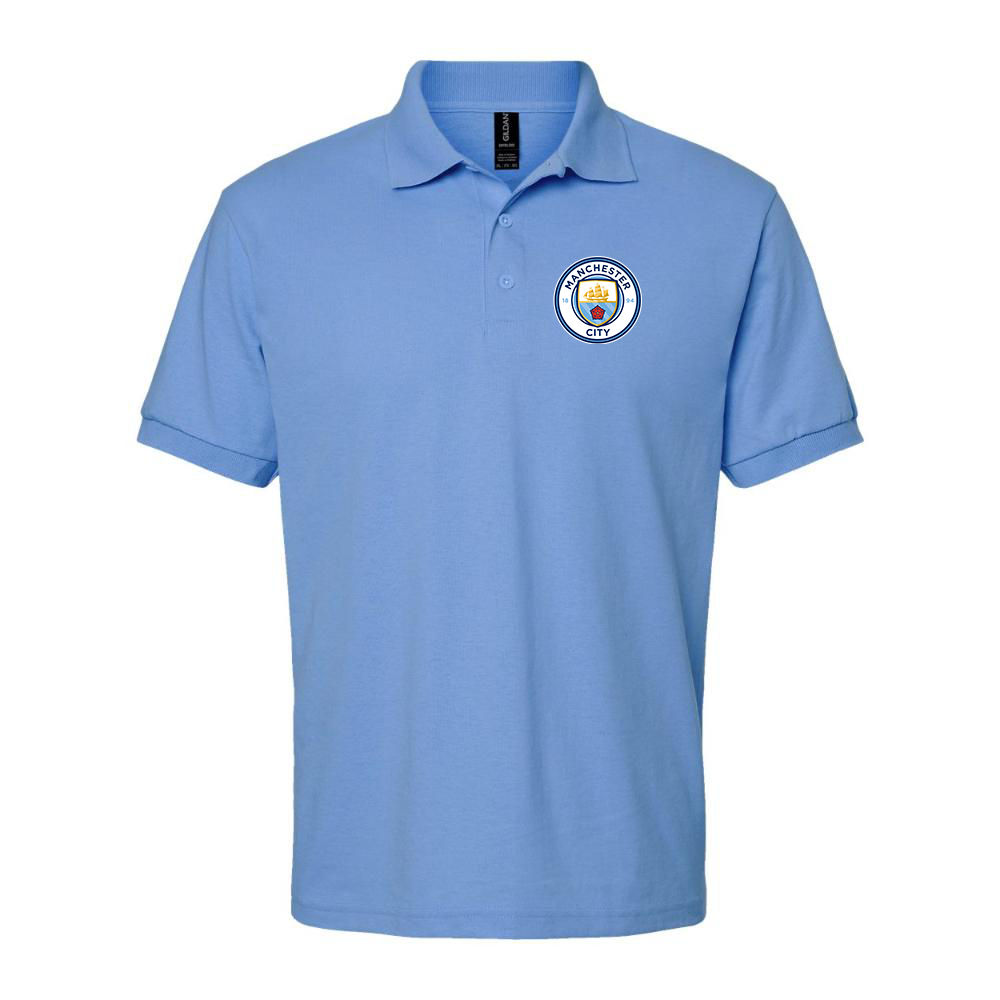Men's Manchester City Soccer Dry Blend Polo