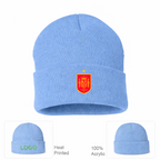 Spain Red Logo National Soccer Team Beanie Hat