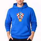 Men's Croatia National Soccer Team Pullover Hoodie