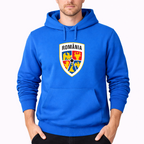 Men's Romania National Soccer Team Pullover Hoodie