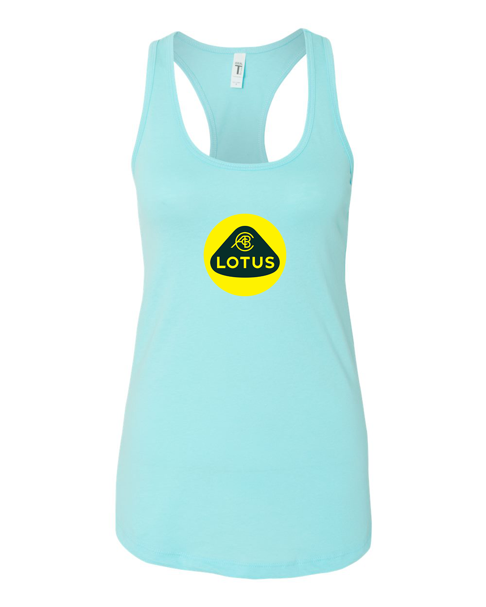 Women's Lotus Car Racerback Tank Top