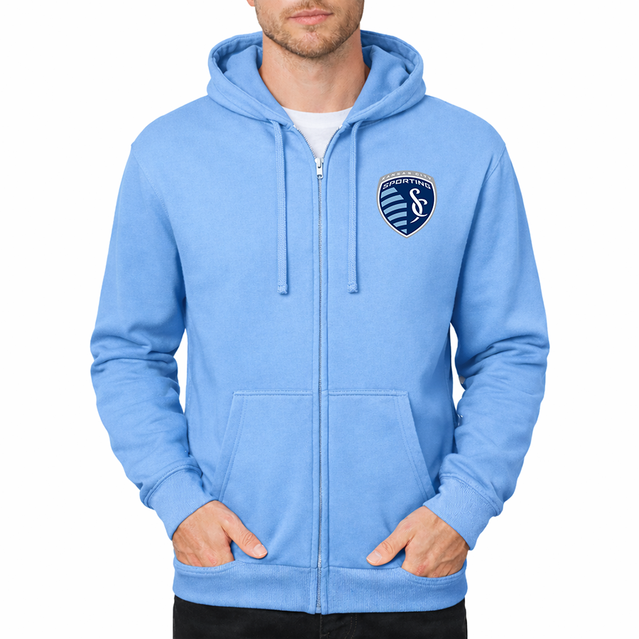 Men's Sporting Kansas City FC Zipper Hoodie