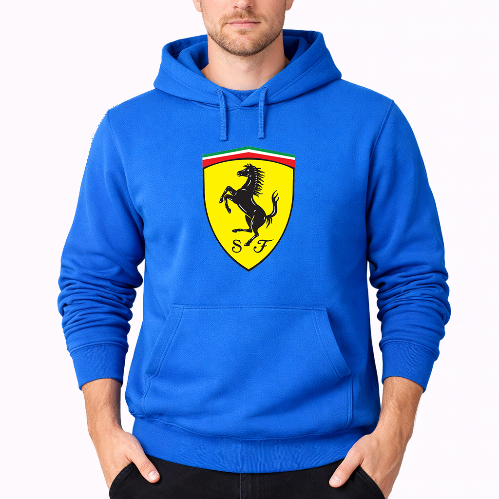 Men’s Ferrari Motorsport Car Pullover Hoodie