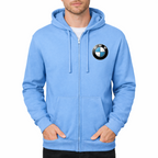 Men's BMW Motorsports Car Zipper Hoodie
