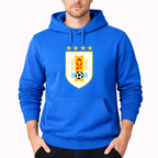 Men's Uruguay National Soccer Team Pullover Hoodie