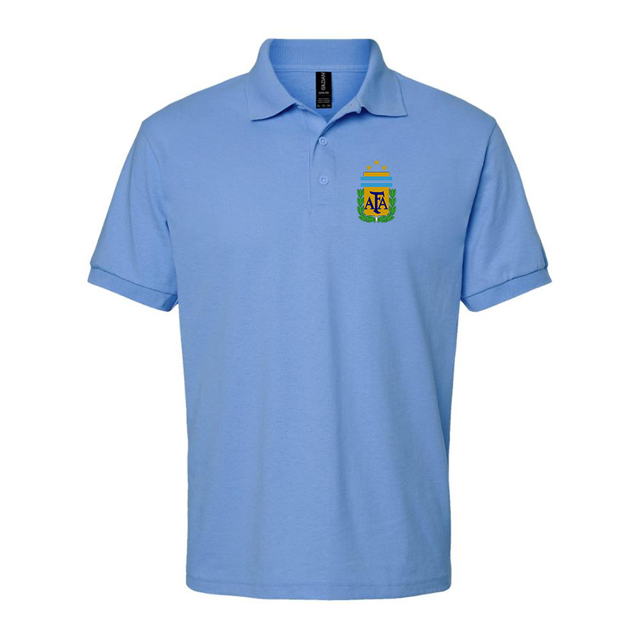 Men's Argentina National Soccer Team Dry Blend Polo