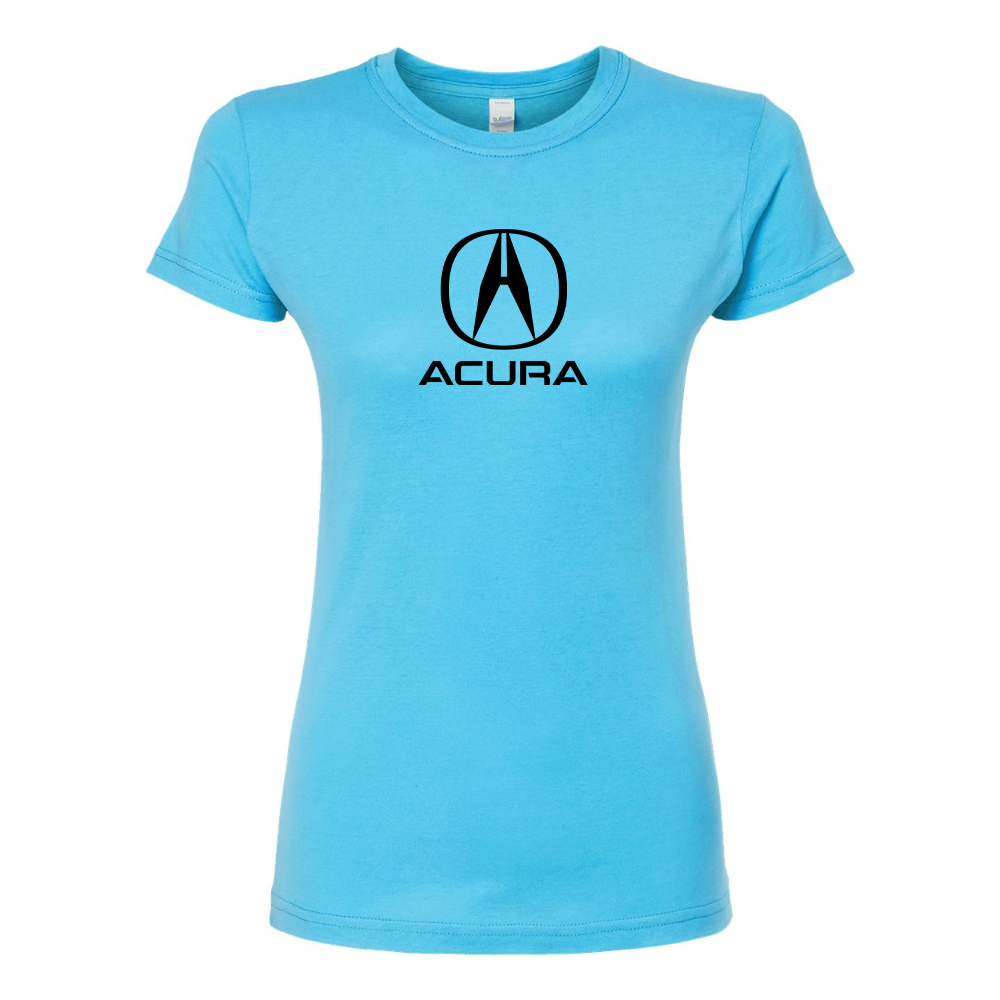 Women’s Acura Car Round Neck T-Shirt