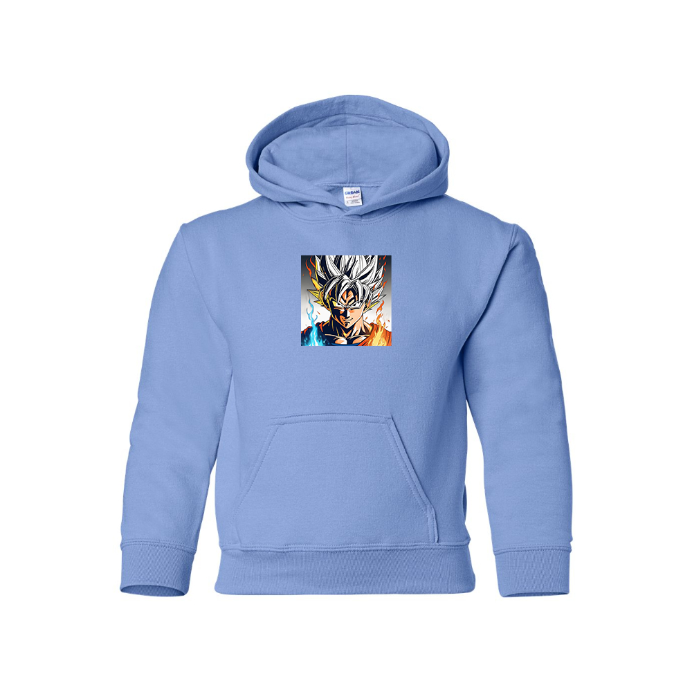Youth Kids Goku Fire Dragon Ball Z Cartoon Pullover Hoodie
