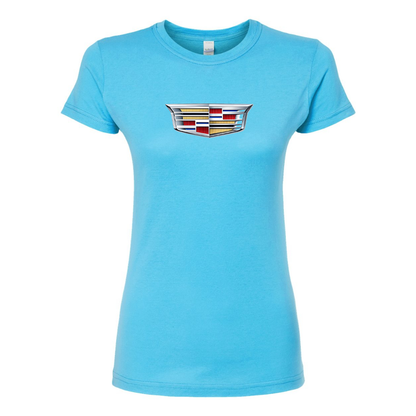 Women’s Cadillac Car Round Neck T-Shirt