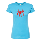 Women's Spiderman Marvel Avengers Superhero Round Neck T-Shirt