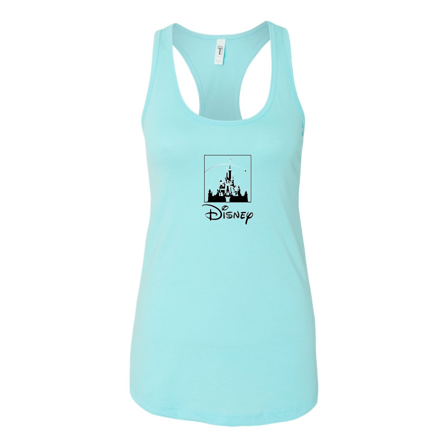 Women's Walt Disney Cartoon  Racerback Tank Top