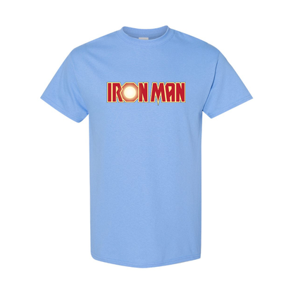 Youth Kids Iron Man Marvel Superhero Cotton T-Shirt