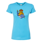 Women's Real Sociedad FC Round Neck T-Shirt