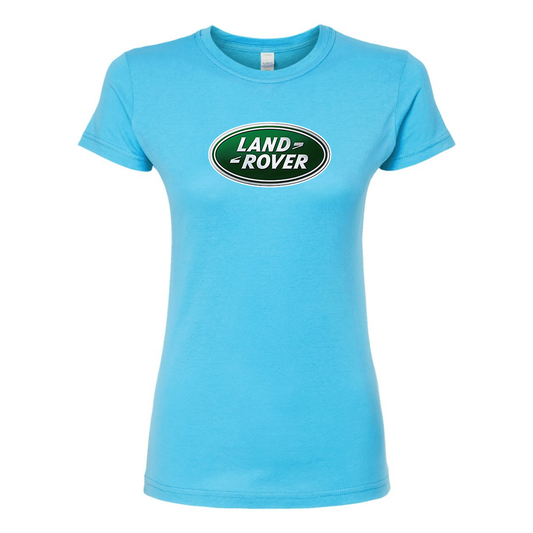 Women’s Land Rover Car Round Neck T-Shirt