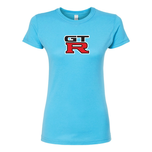 Women’s GTR Car Round Neck T-Shirt