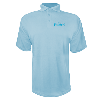 Men's Frozen Disney Cartoon Polyester Polo