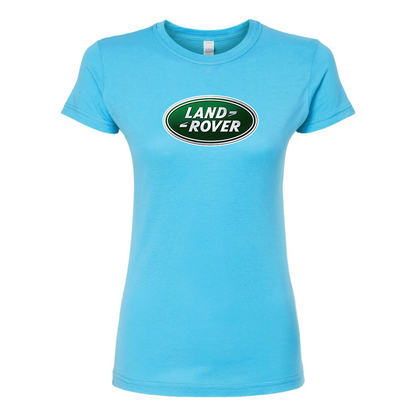 Women’s Land Rover Car Round Neck T-Shirt