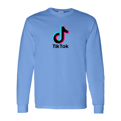 Youth Kids TikTok Social Long Sleeve T-Shirt