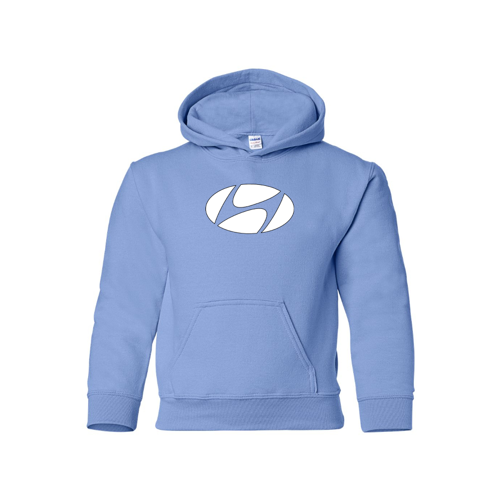 Youth Kids Hyundai New Logo Car  Pullover Hoodie