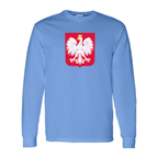 Men's Poland National Soccer Team Long Sleeve T-Shirt