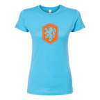 Women's Netherlands National Soccer Team Round Neck T-Shirt