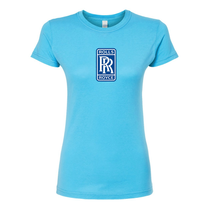 Women’s Rolls Royce Motorsport  Car Round Neck T-Shirt