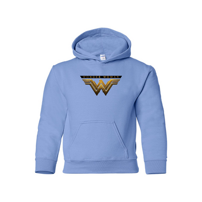 Youth Kids Wonder Woman DC Superhero Pullover Hoodie