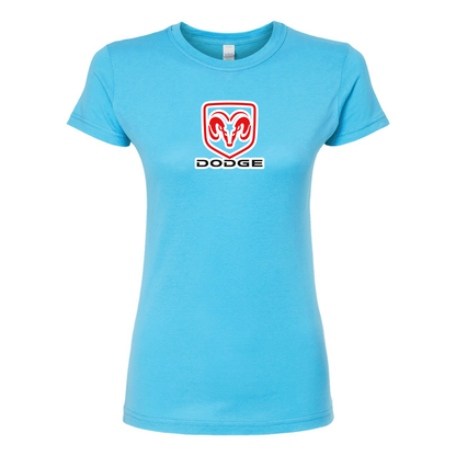 Women’s Dodge Car Round Neck T-Shirt