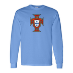 Youth Kids Portugal National Soccer Team Long Sleeve T-Shirt