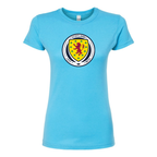 Women's Scotland National Soccer Team Round Neck T-Shirt