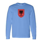 Youth Kids Albania National Soccer Team Long Sleeve T-Shirt